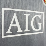 2007/2008 Man Utd Goalkeeper Grey Retro Soccer Jersey
