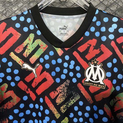 24/25 Marseille Colored 13  training short sleeve （彩色13）
