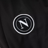 24/25 Napoli Inkjet Printing  Kids Half Pull Tracksuit  (拉链)