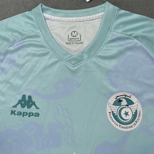 25/26 Tunisia  Blue Training Shirts