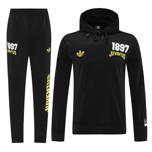 25/26  JUV Black Hoodie Set