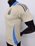 24/25 Argentina khaki  Special Edition  Player Version Soccer Jersey