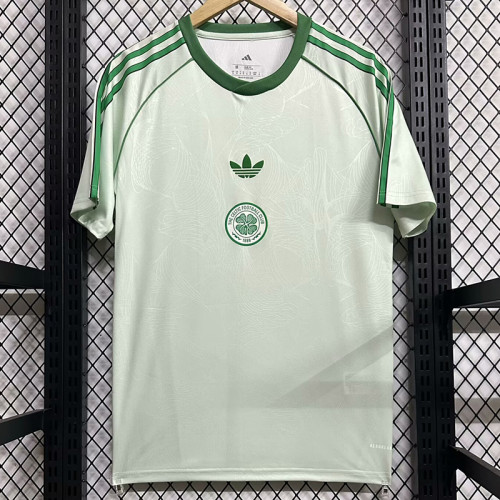 25/26 Celtic Origin Edition Light Green Fans Soccer Jersey