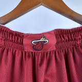22/23 Heat Red Flying Man Top Quality NBA Pants（飞人限定）