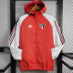 24/25 Sao Paulo FC Red &White Hooded Windbreaker