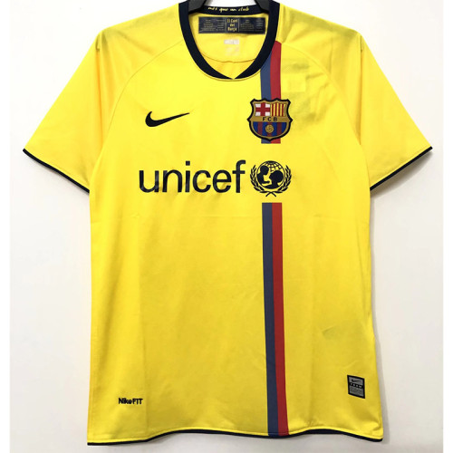 2008/2009 BAR Yellow Retro Soccer Jersey