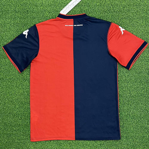 24/25 Genoa Home Fans Soccer Jersey（胸前无广告）