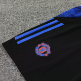 24/25  Man Utd  Black(Blue Edge)Training Shorts Pants(蓝边)