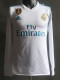 2017/2018 RMA Home Long Sleeve  Retro Player Version Soccer Jersey(球员)