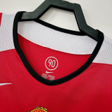2005/2006 Man Utd Home Retro Soccer Jersey