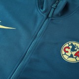 24/25 Club America Lake Blue Jacket Tracksuit(01)