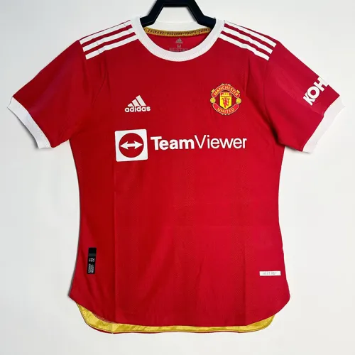 21/22 Man Utd  Home Retro Soccer Jersey
