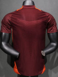 24/25 Roma Maroon Special Edition Player Version Soccer Jersey