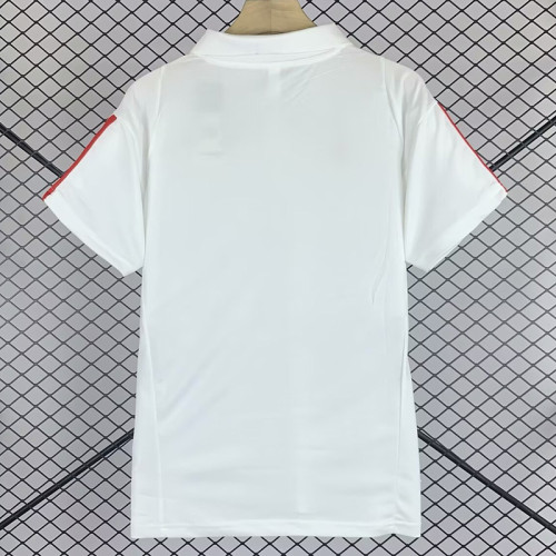 24/25  Man Utd white Red Edge Polo Shirt (红边)