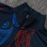 24/25  BAR Royal Blue Inkjet puzzle Jacket Tracksuit # A841