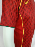 2004 Portugal Home Retro Soccer Jersey