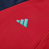 25/26 AD Red  Jacket Tracksuit #2313红色