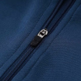 24/25 Man Utd Sapphire Blue Kids  Half Pull Tracksuit  (儿童、半拉链)