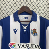 24/25 Real Sociedad Home Fans Soccer Jersey