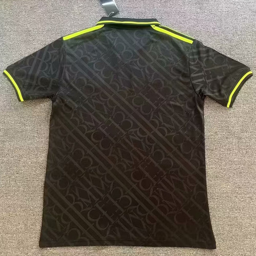 24/25 RMA Black Steel Pattern Edition  Fans Soccer Jersey