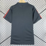 24/25  Man Utd Grey Black Polo Shirt