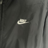2024 New NK Black Windbreaker(后背带彩字、彩标）