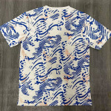 24/25 Lyon Royal Blue White Pre match training  Training shirts