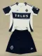 25/26 Vancouver Whitecaps Home Kids Soccer Jersey(带章）