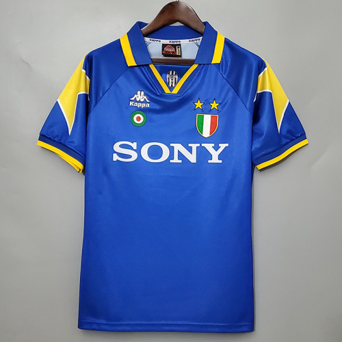 1995/1997 JUV Away Blue Retro Soccer Jersey