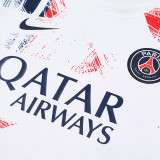 24/25 PSG White Training Short Suit