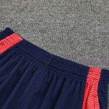 24/25 Man Utd Royal Blue Training Shorts Pants (红边）