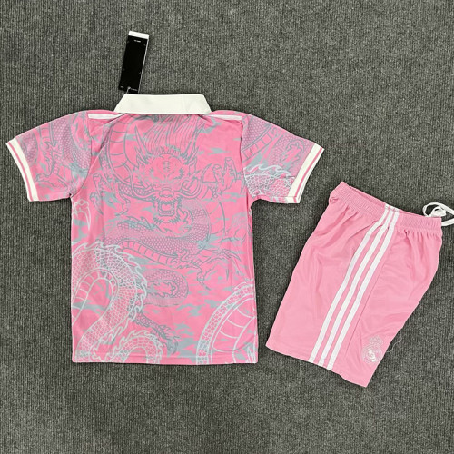 23/24 RMA Pink Special Edition Kids Training Soccer Jersey