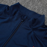 25/26  Flamengo Royal Blue Jacket Tracksuit #A847