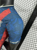 24/25 BAR  Red and Blue Special Edition  Player Version Soccer Jersey