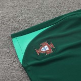 24/25 Portugal Green Training Short Suit