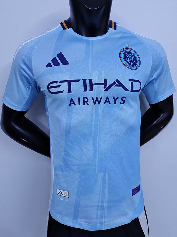 25/26 New York Red Bulls Home Player Version Soccer Jersey