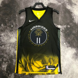 22/23 WARRIORS THOMPSON #11 Black City Edition Top Quality Hot Pressing NBA Jersey