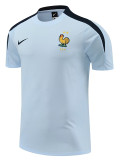 24/25 France White BlueTraining Short Suit (白蓝)