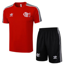 25/26 Flamengo Red Training Short Suit #D2519 25/26 Flamengo Red Training Short Suit #D2519