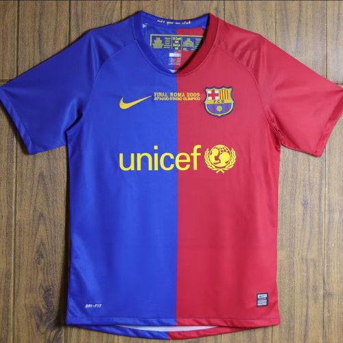 2008/2009 BAR UCL Version Home Retro Soccer Jersey(UCL版有决赛字)