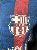 24/25 BAR  Red and Blue Special Edition  Player Version Soccer Jersey