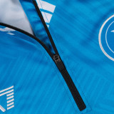 24/25 Napoli Sky Blue Half Pull Tracksuit  (半拉链)