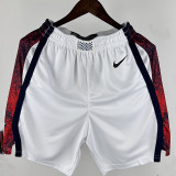 2024 Olympic Game USA White Basketball Pants