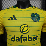 24/25 Celtic Away  Player Version Soccer Jersey