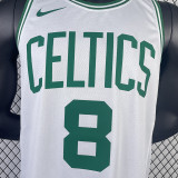 22/23 CELTICS PORZINGIS #8 White Top Quality Hot Pressing NBA Jersey
