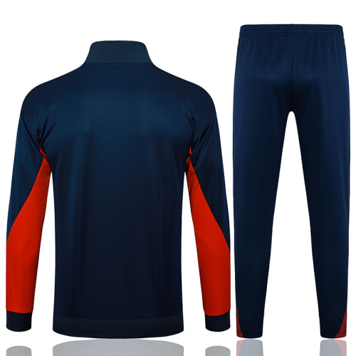 24/25  BAR Royal Blue Inkjet puzzle Jacket Tracksuit # A841