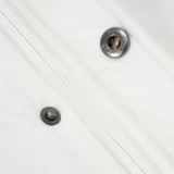 24/25 G262 White Hooded Cotton Coat 白色