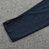 24/25 Man City Royal Blue Half Pull Tracksuit  (半拉链)