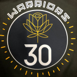 22/23 WARRIORS CURRY #30 Black City Edition Top Quality Hot Pressing NBA Jersey
