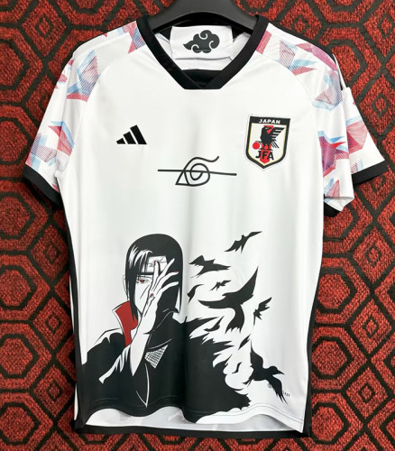 2024 Japan  White Naruto Special Edition Fans Soccer Jersey（可印名字）